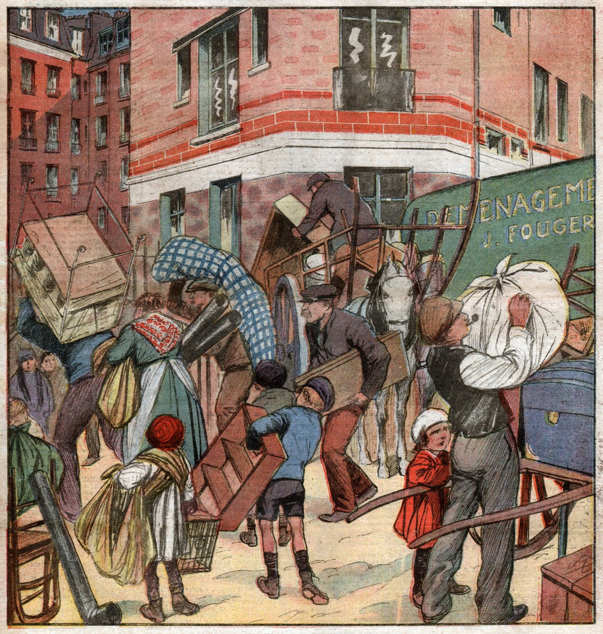Sociální bydlení ve Francii. Sociální bydlení ve Francii. od Ferdinand Georg Waldmuller