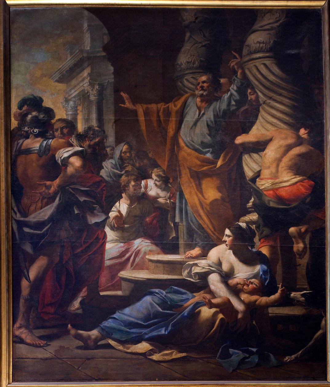 května 1642, „Předpověď svatého Petra v Jeruzalémě“ od Charlese Poersona (1609-1667). Katedrála Notre Dame de Paris - Paříž 4 - XIII., XIII., XIX., rehabilitace Viollet-le-Duc - od . .