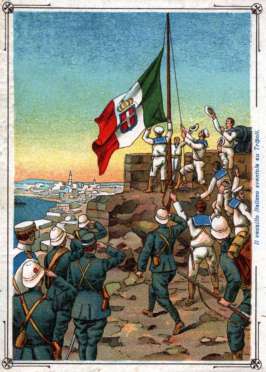 Okupace Tripolisu. Obsazení Tripolisu. od Ferdinand Georg Waldmuller