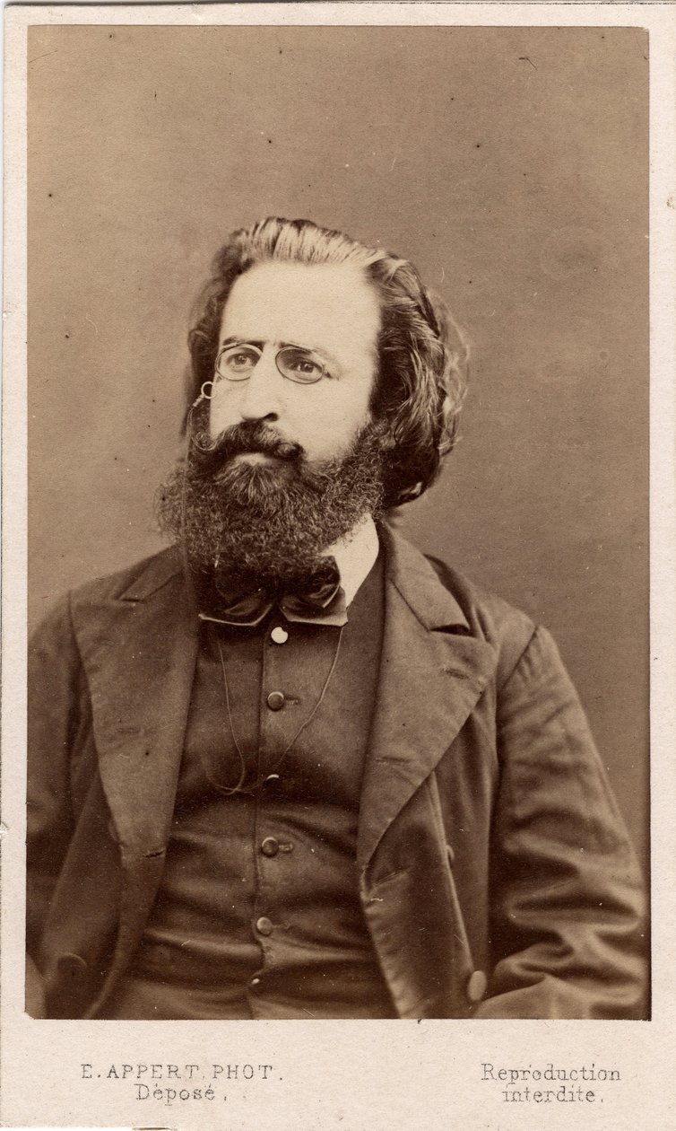 Pařížská komuna (1871): portrét člena Komuny Theophile Ferre (1846-1871). Fotografie Appert. Rozměr 10,5X6,3 cm od Frederick (attr. to) Barnard