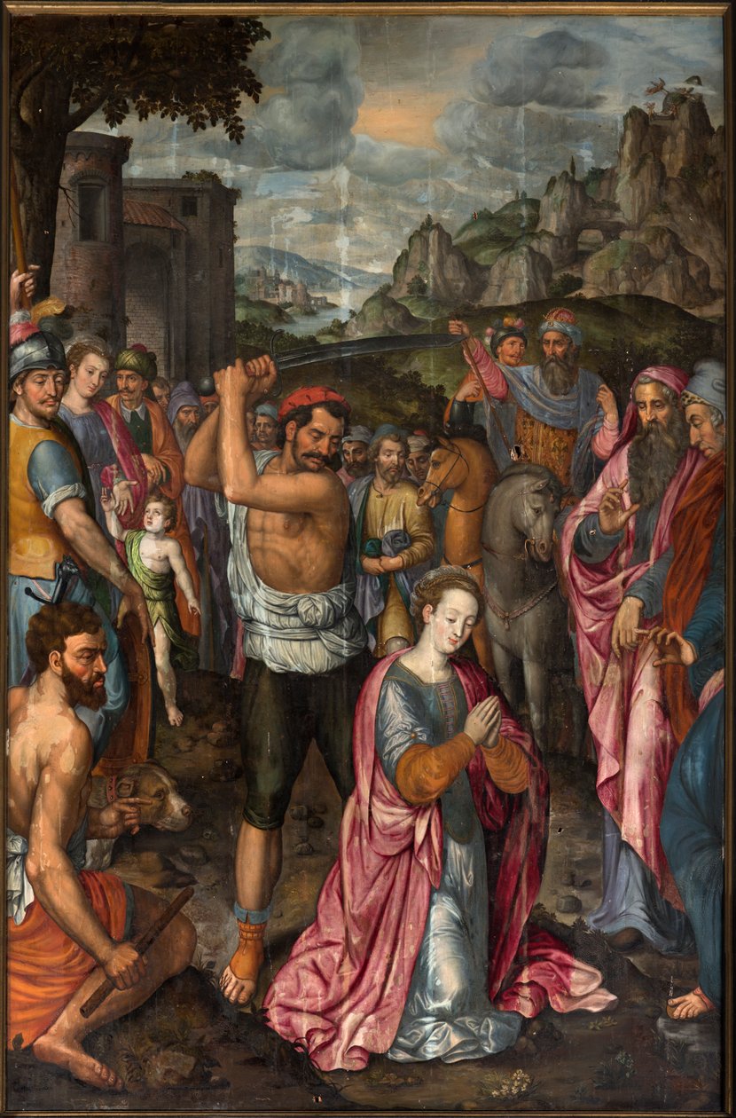 Farní kostel (Parochiekerk Sint-Walburga). Triptych. od . .