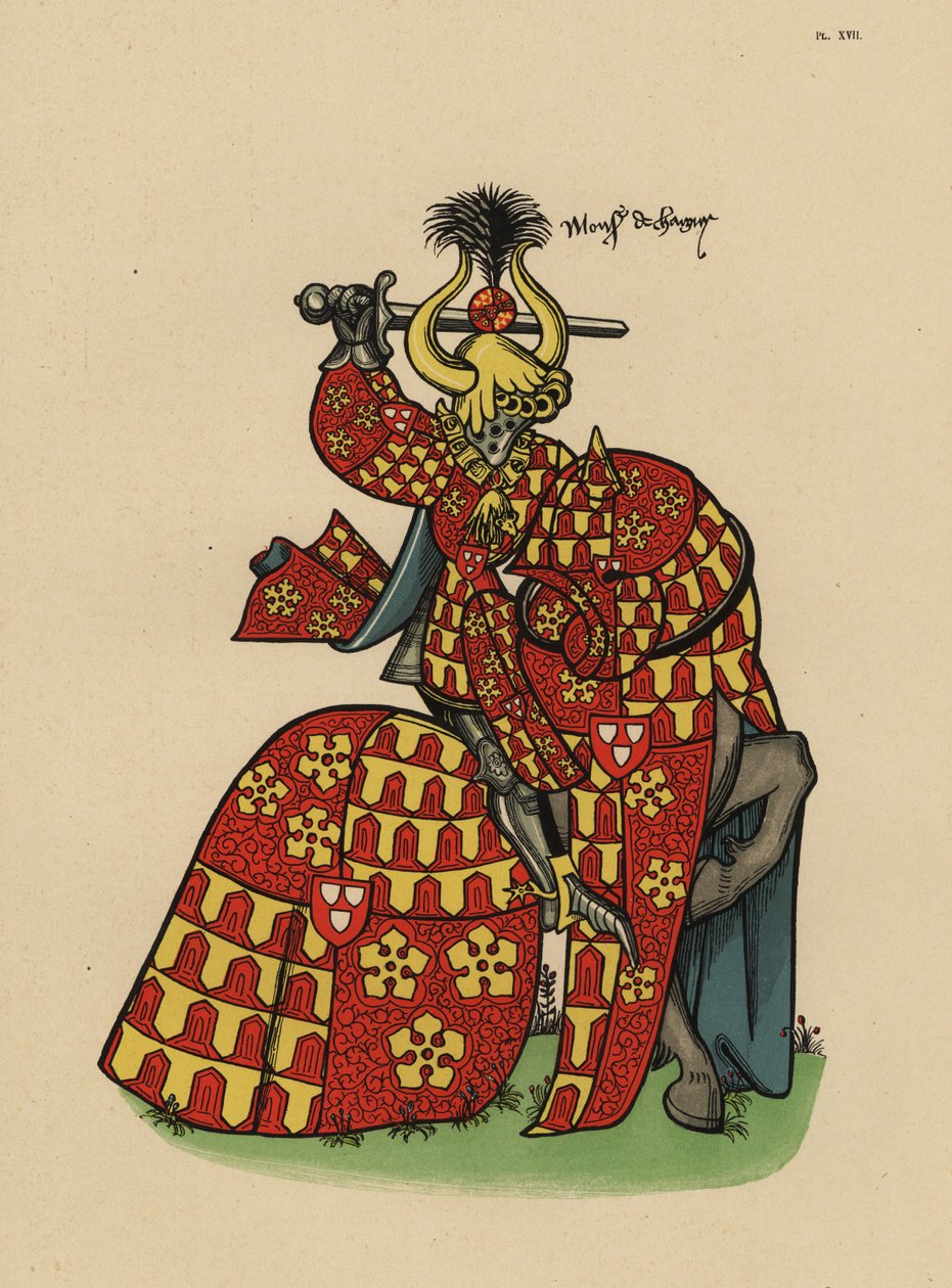 Pierre de Bauffremont, hrabě z Charny, lord z Montfortu od John Pardon