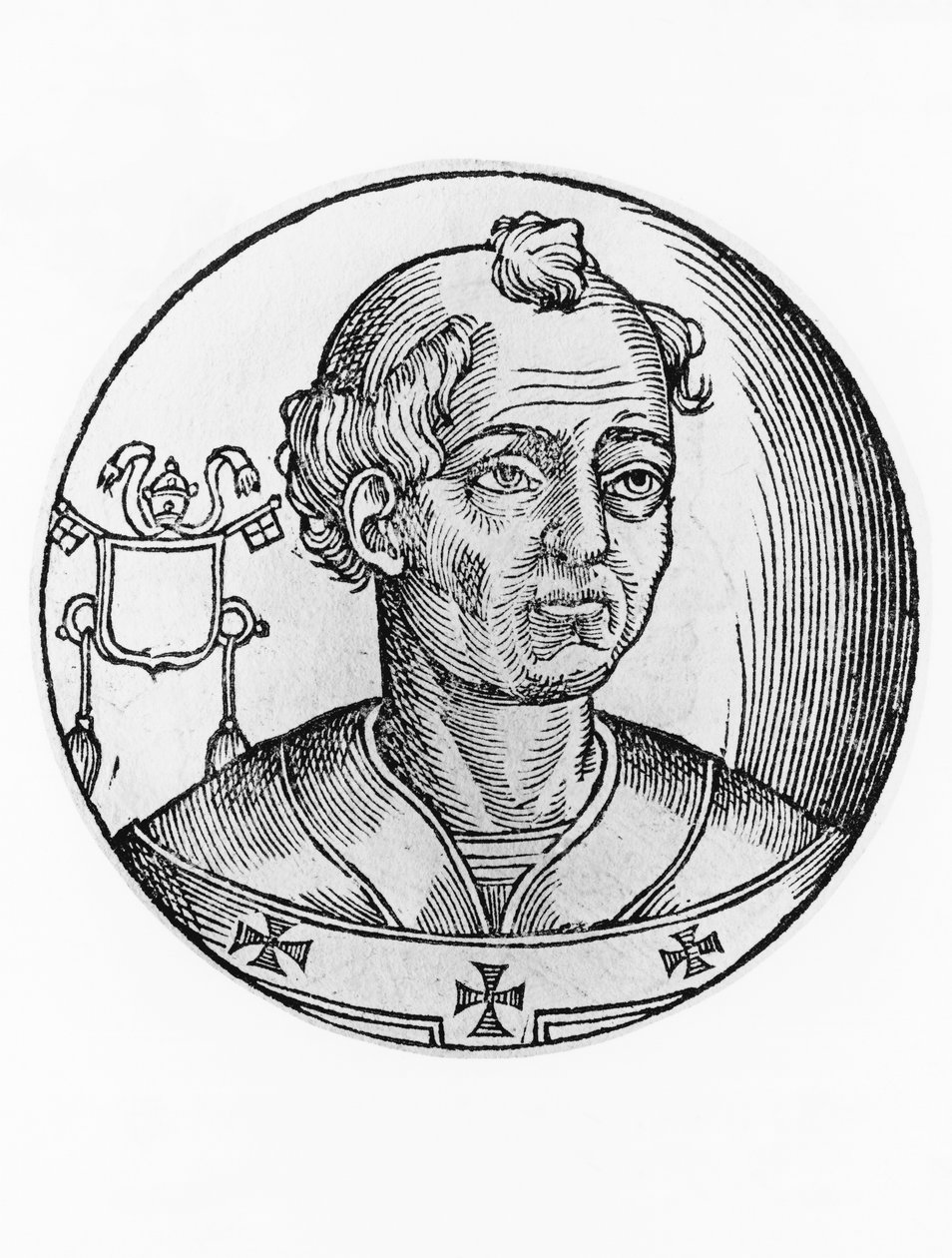 Portrét Anastasia III (zemřel 913) od William Walcutt