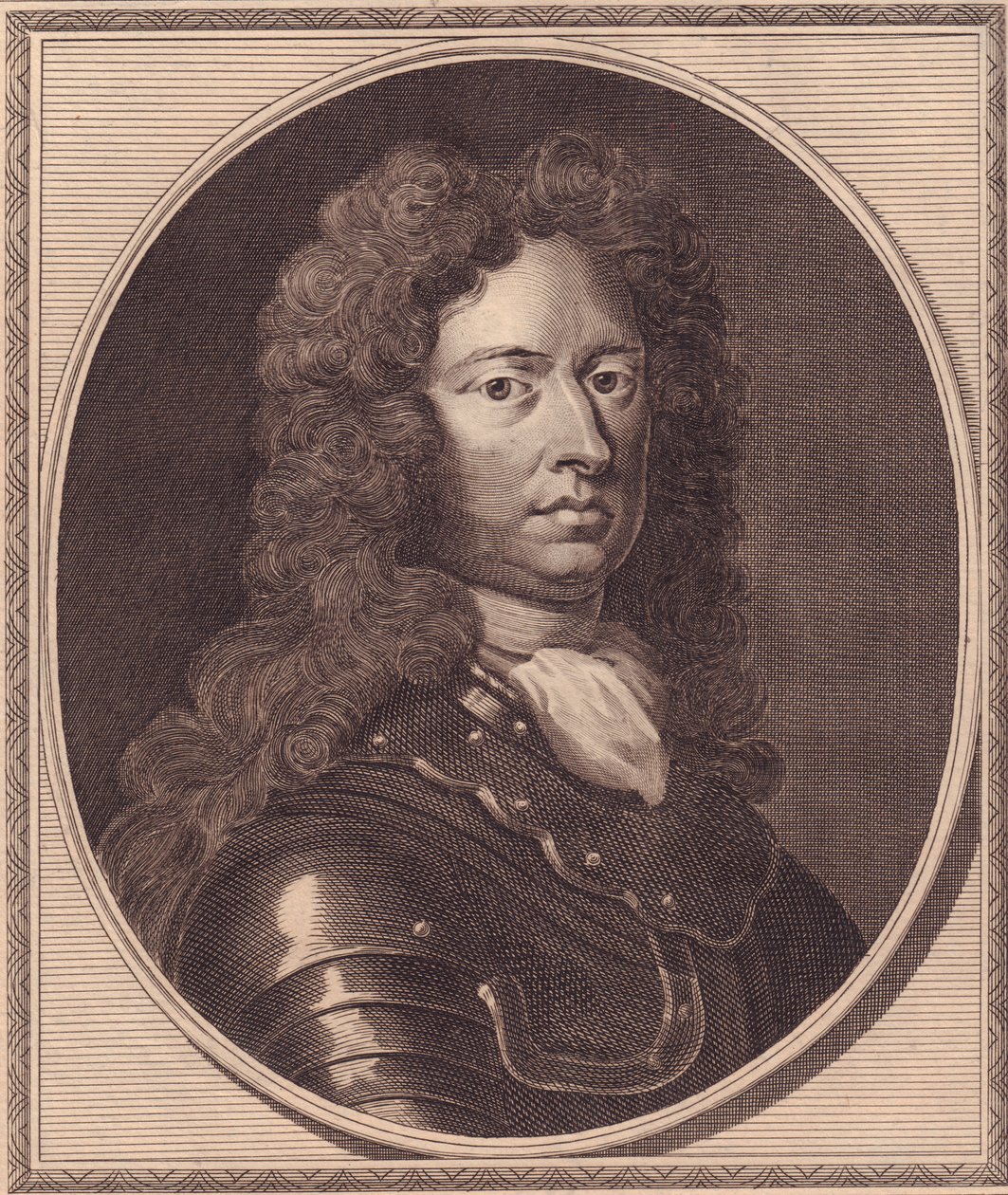 Portrét anglického vojáka Thomase Tollemache (asi 1651-1694), mědirytina Johna Goldara (1729-1795) z malby G Knellera od William Walcutt