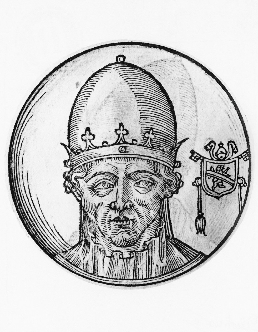 Portrét Saint Celestine V (Pietro Angelerio od William Walcutt