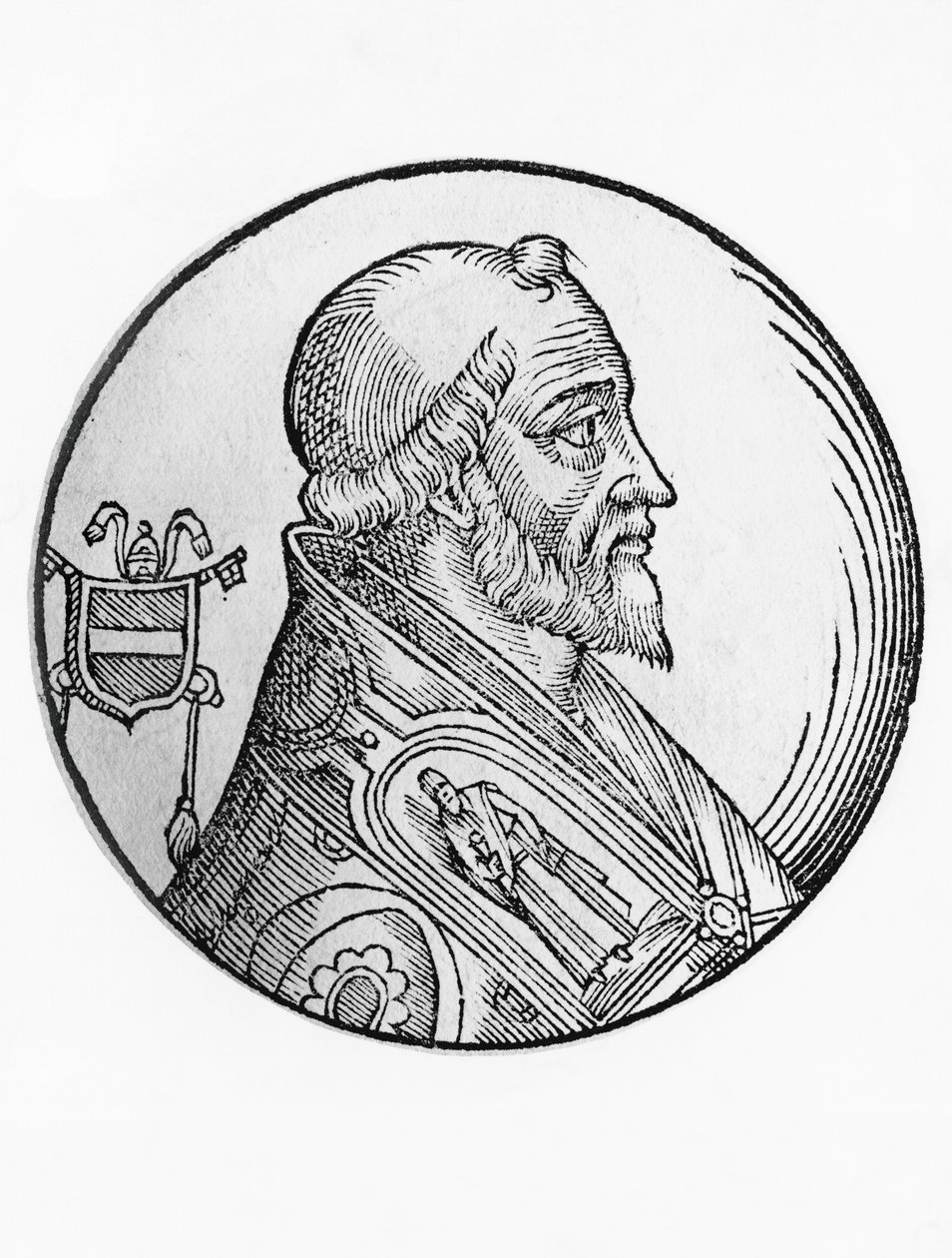 Portrét svatého Lva IX (Bruno z Egisheimu-Dagsburgu od William Walcutt