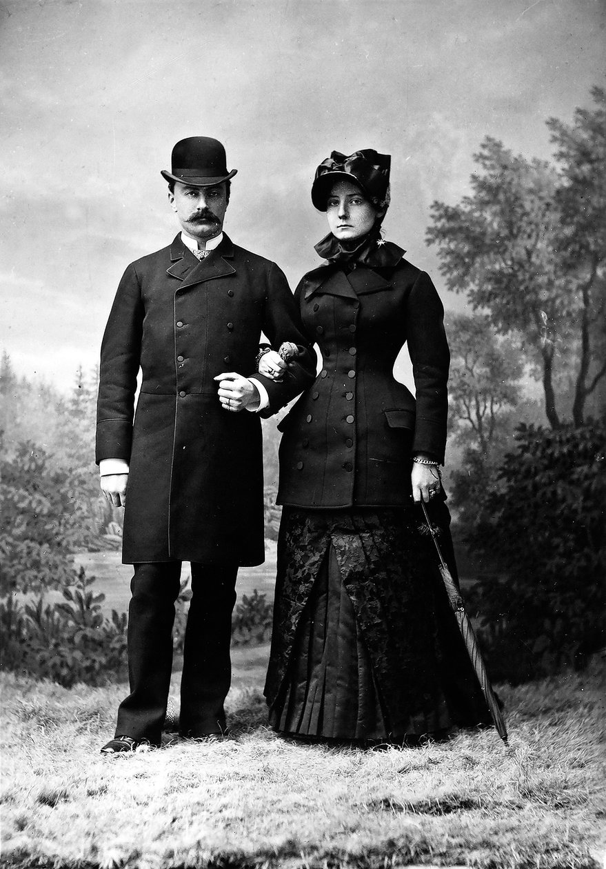 Portrét páru od Henry Charles Fehr