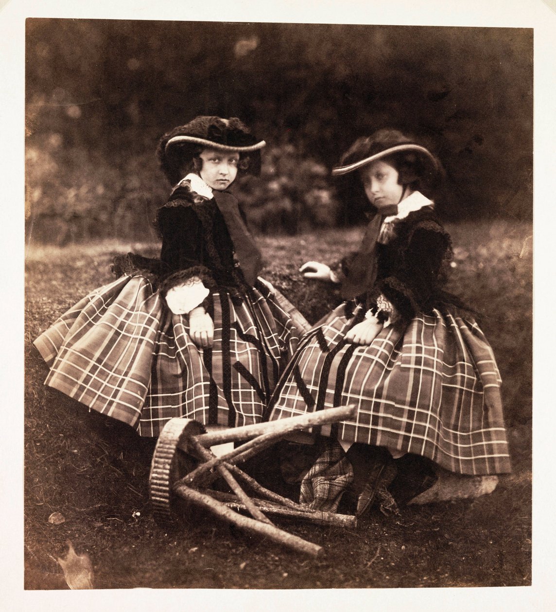 Princezna Helena a princezna Louise od Frederick (attr. to) Barnard