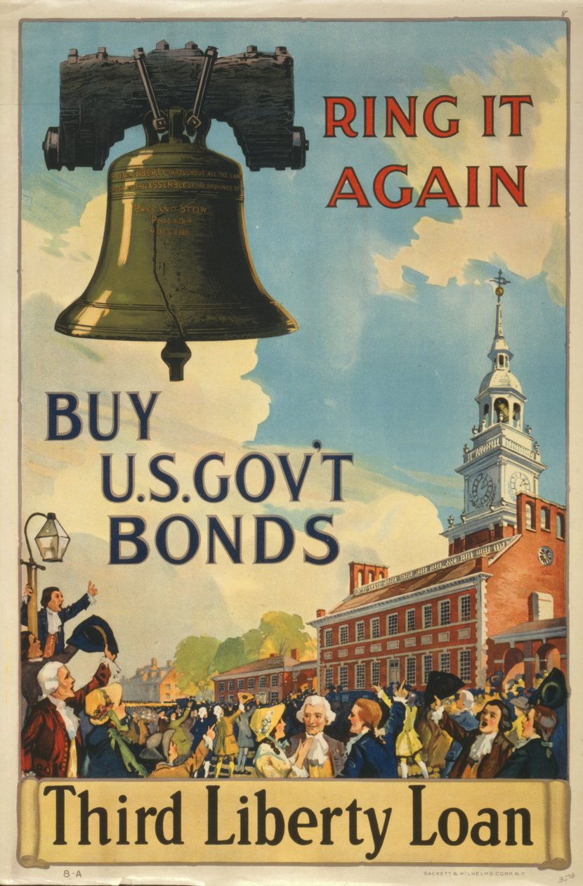 Zazvoňte znovu, kupte si půjčky US Government Liberty Loans od . .