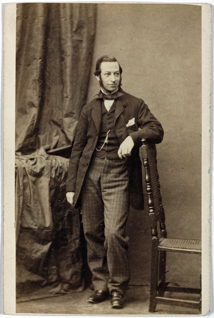 Robert Lucas Chance, výrobce skla, c 1850 od Ferdinand Georg Waldmuller
