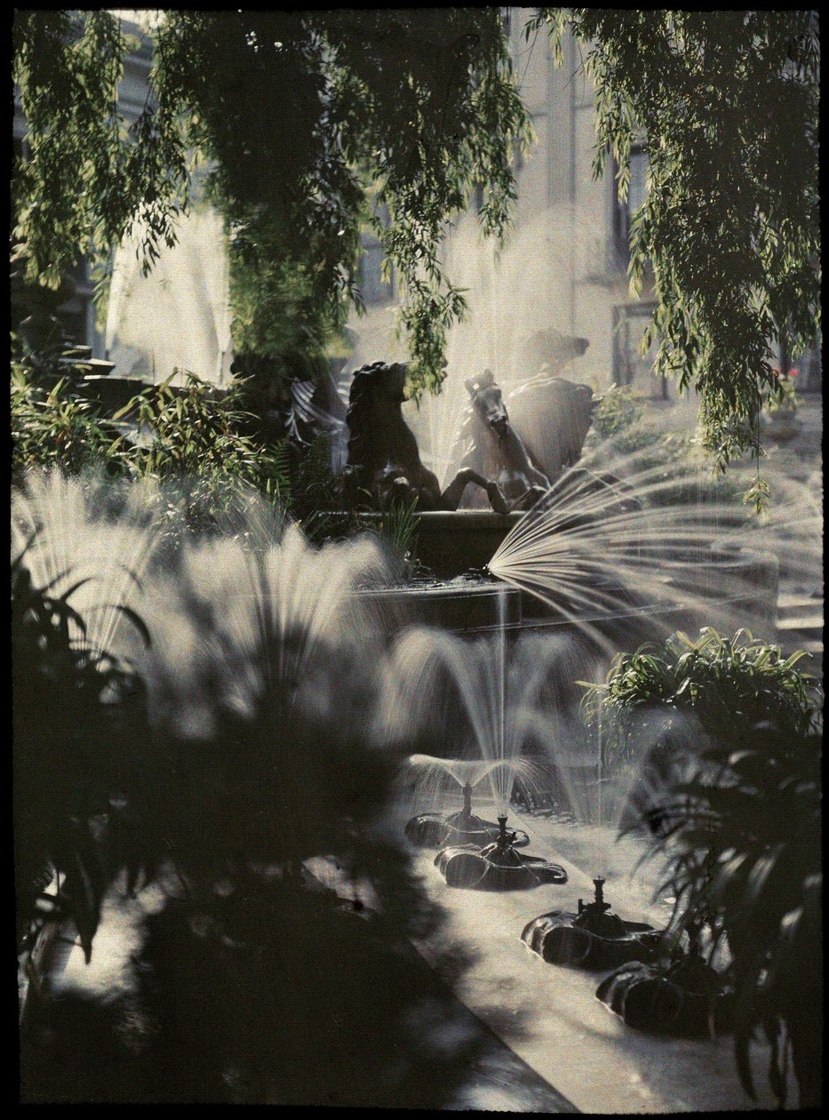 Neptunova fontána, Cheltenham, c 1910 od Frederick (attr. to) Barnard