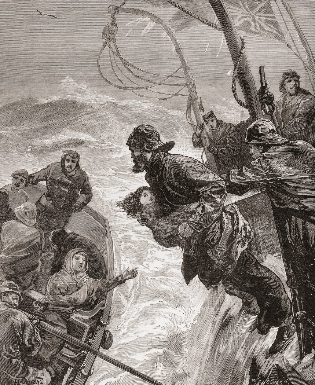 Ztráta parníku Clan Macduff od . .
