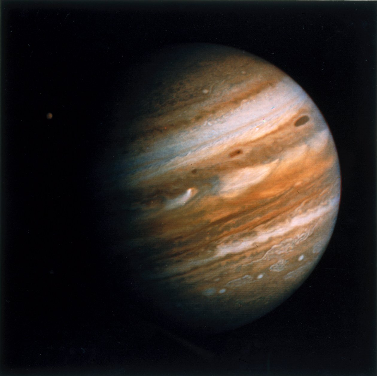 Planeta Jupiter, Voyager 1979 od Ferdinand Georg Waldmuller