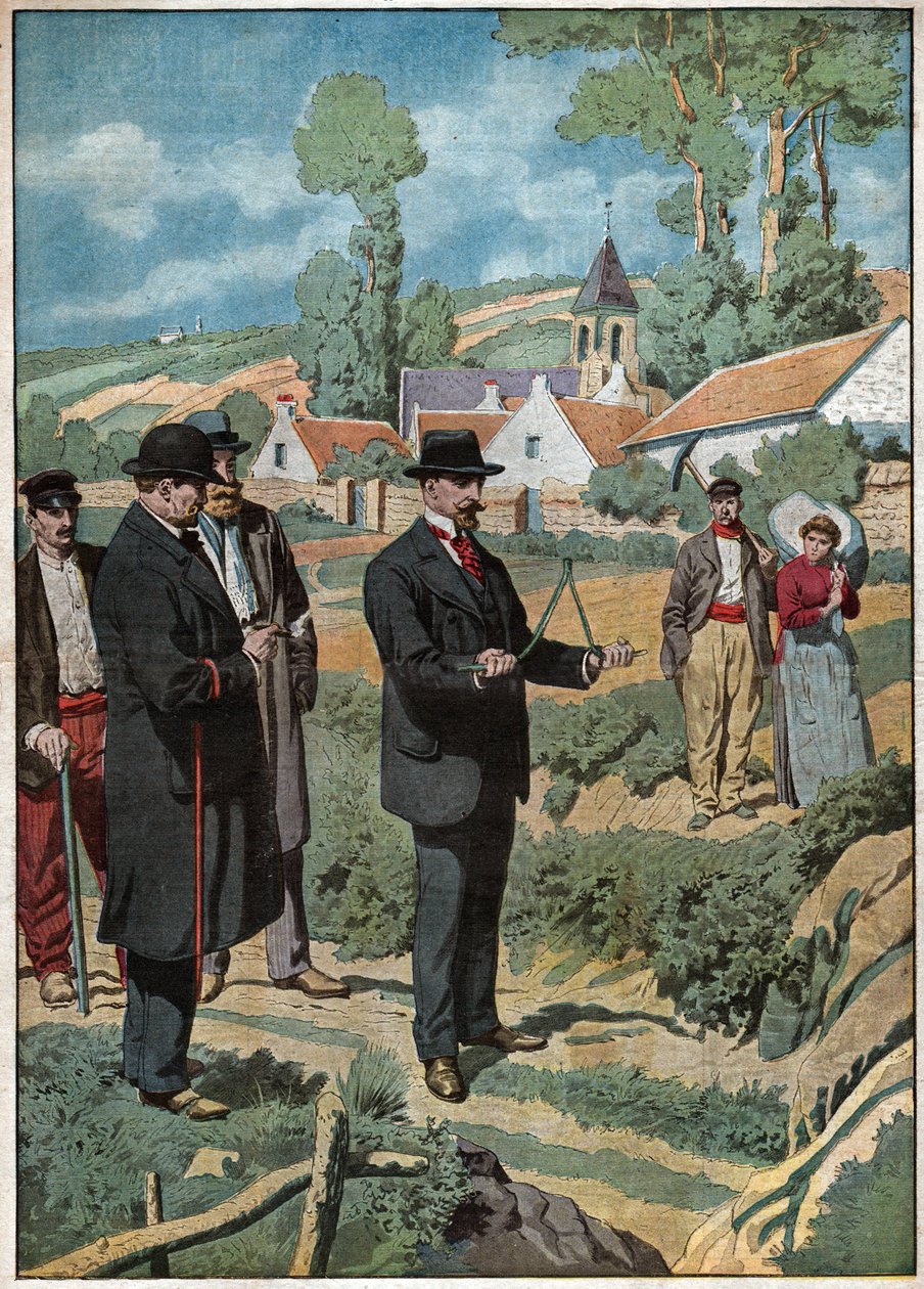 Un sourcier. Věštec. od John Pardon