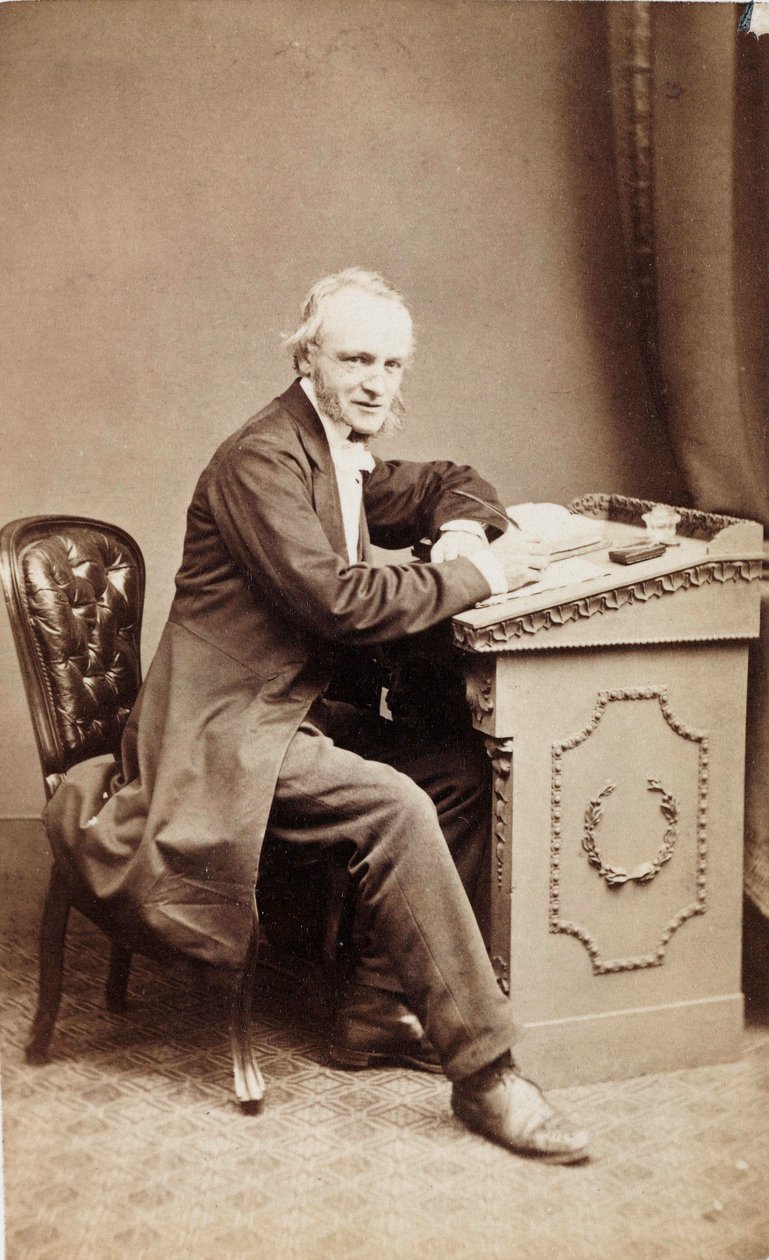 William Crawford Williamson , anglický přírodovědec od Frederick (attr. to) Barnard