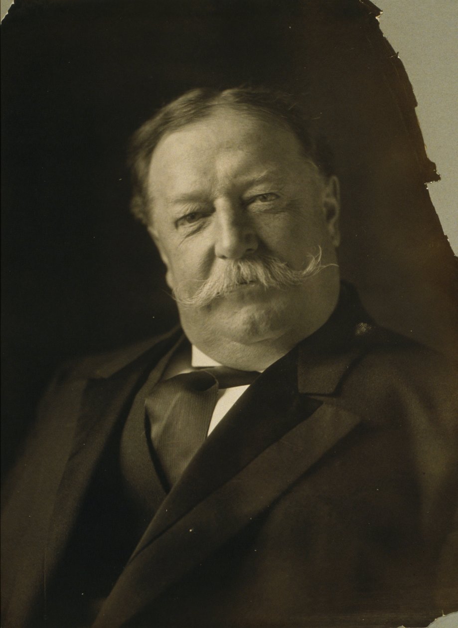 William Howard Taft, kolem roku 1909 (černobílá fotografie) od . .