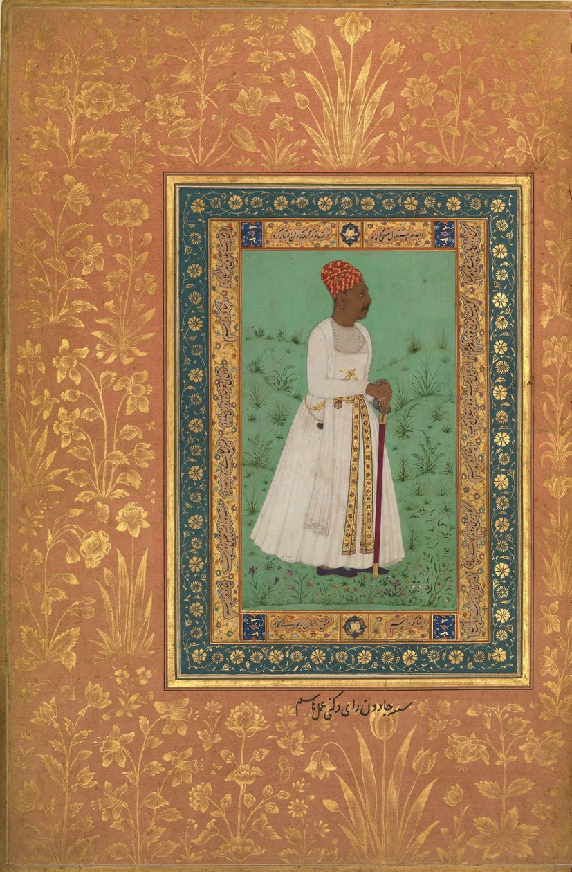 Portrét Jadun Rai Deccani od Hashim