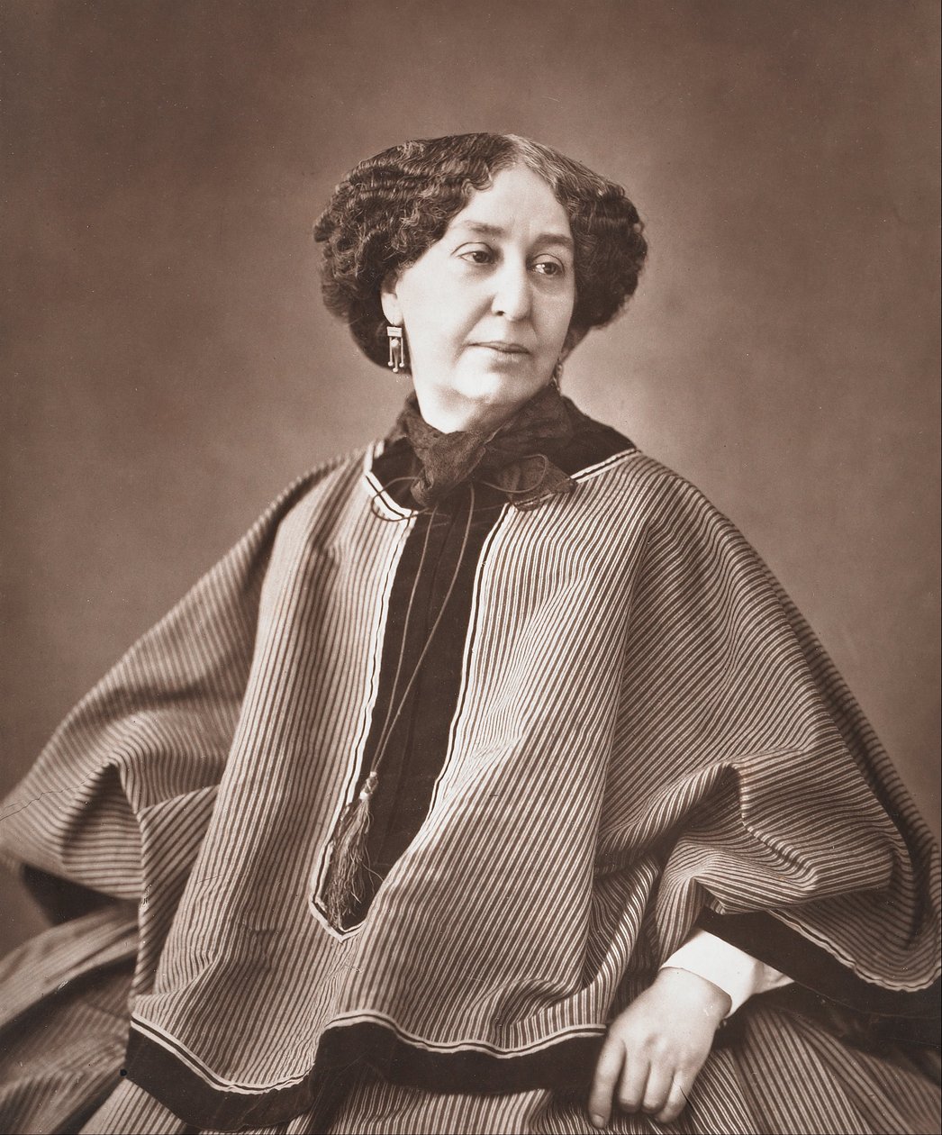 George Sand od Nadar