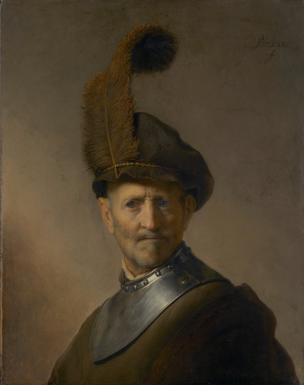 Portrét muže, možná Rembrandtova otce, Harmen Gerritsz van Rijn Upravit na Wikidata od Rembrandt