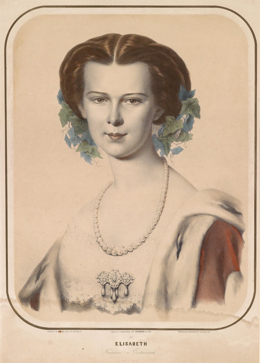 Císařovna Alžběta od after Einsle R. Hoffmann