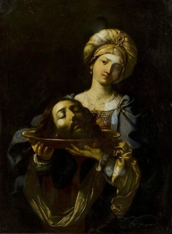 Salome s hlavou Jana Křtitele od Guido Reni