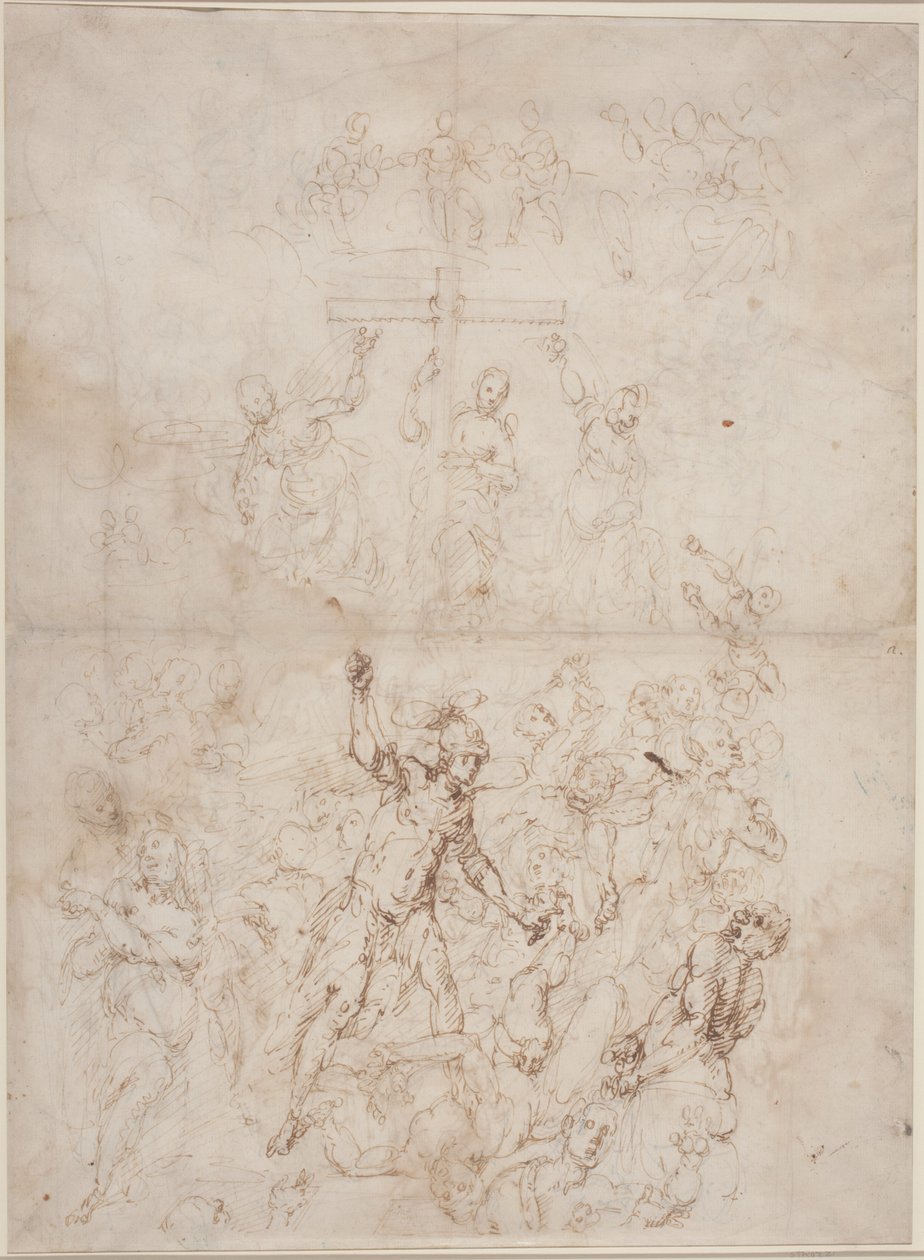 Poslední soud od after Aurelio Lomi Giulio Benso