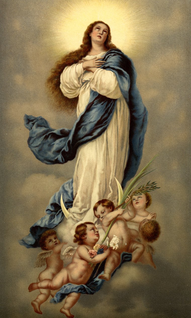 Immaculata od after Bartolome Esteban Murillo