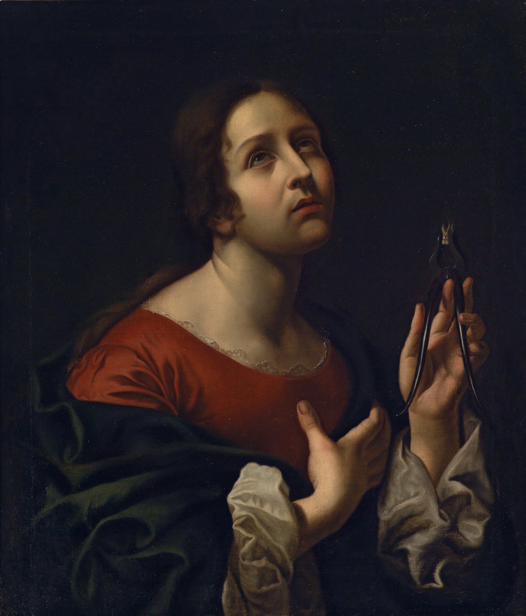 Svatá Apollonie od after Carlo Dolci