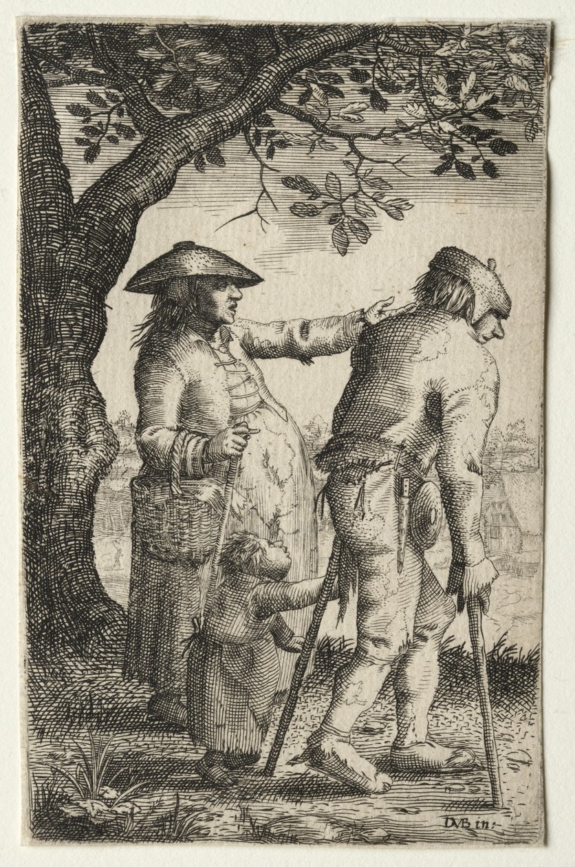 Rolnická rodina od after David Vinckboons