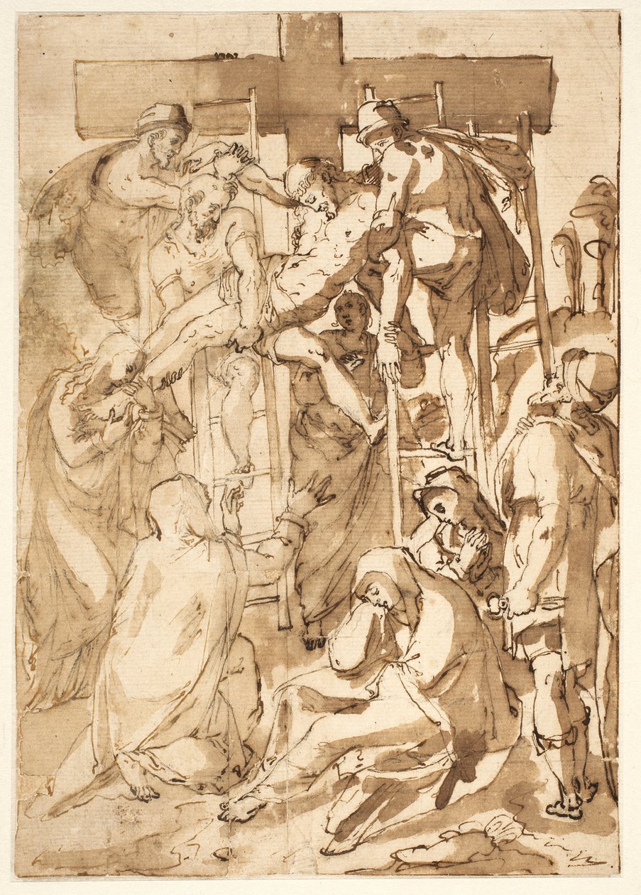 Depozice od after Girolamo Muziano