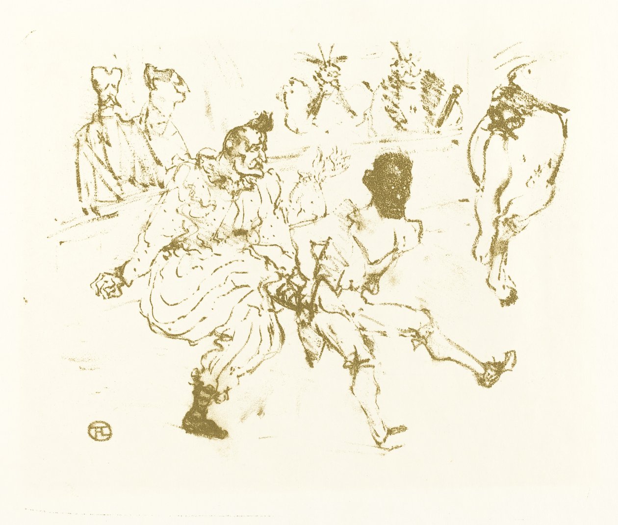 Footit a Chocolat (Footit et Chocolat) od after Henri de Toulouse Lautrec