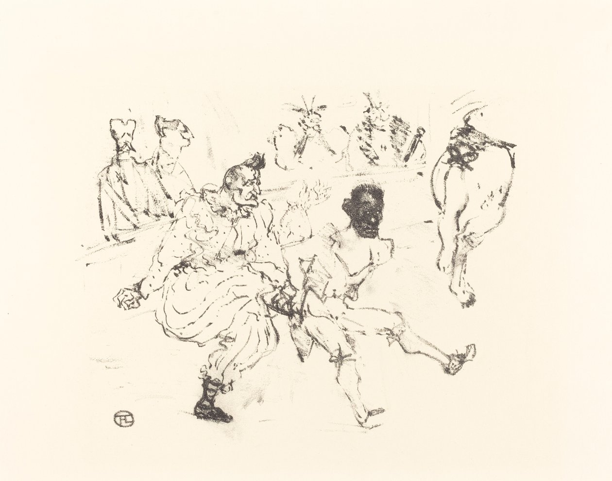 Footit and Chocolat (Footit et Chocolat) od after Henri de Toulouse Lautrec