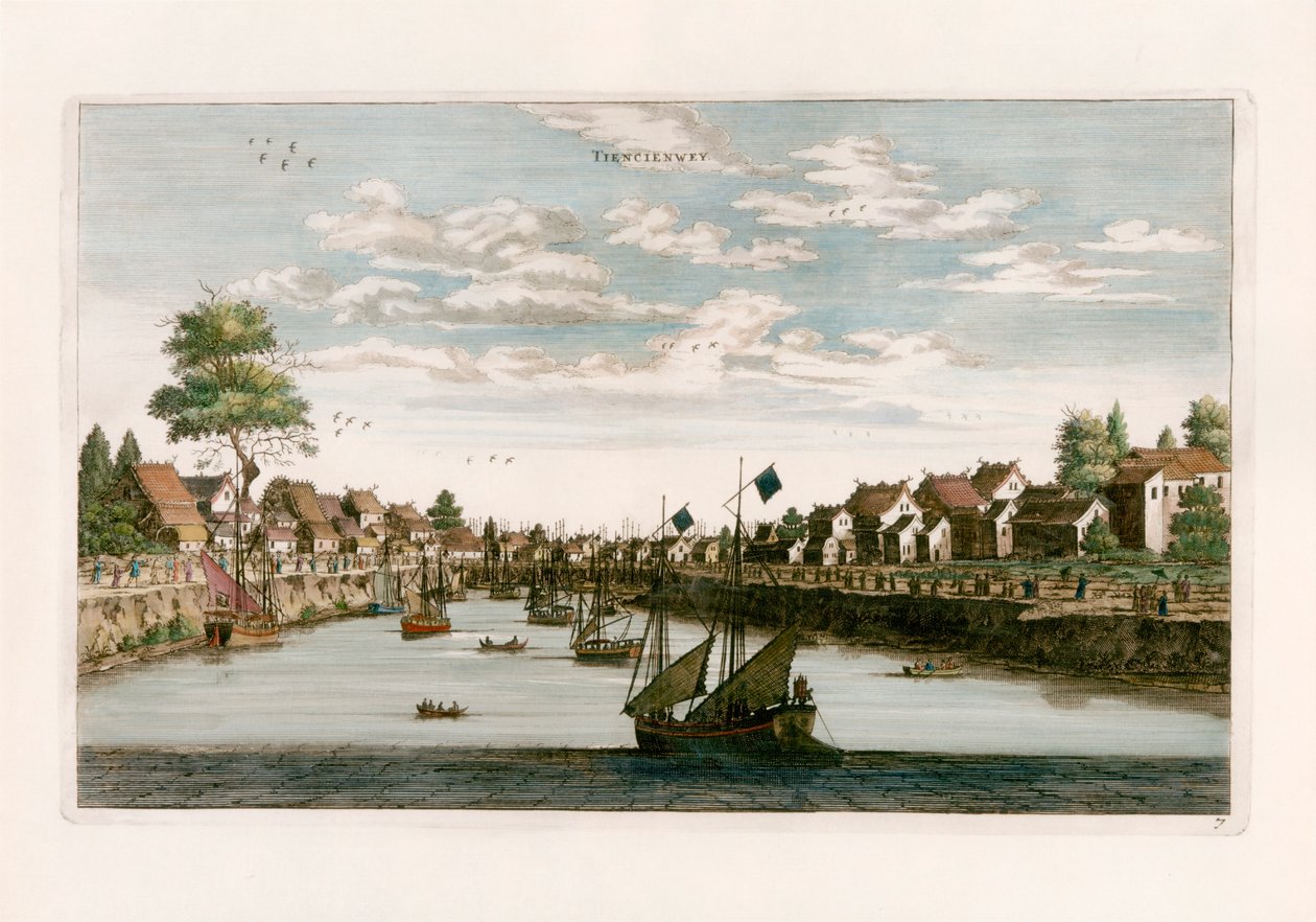 Tiencienwey od after Johannes Nieuhof