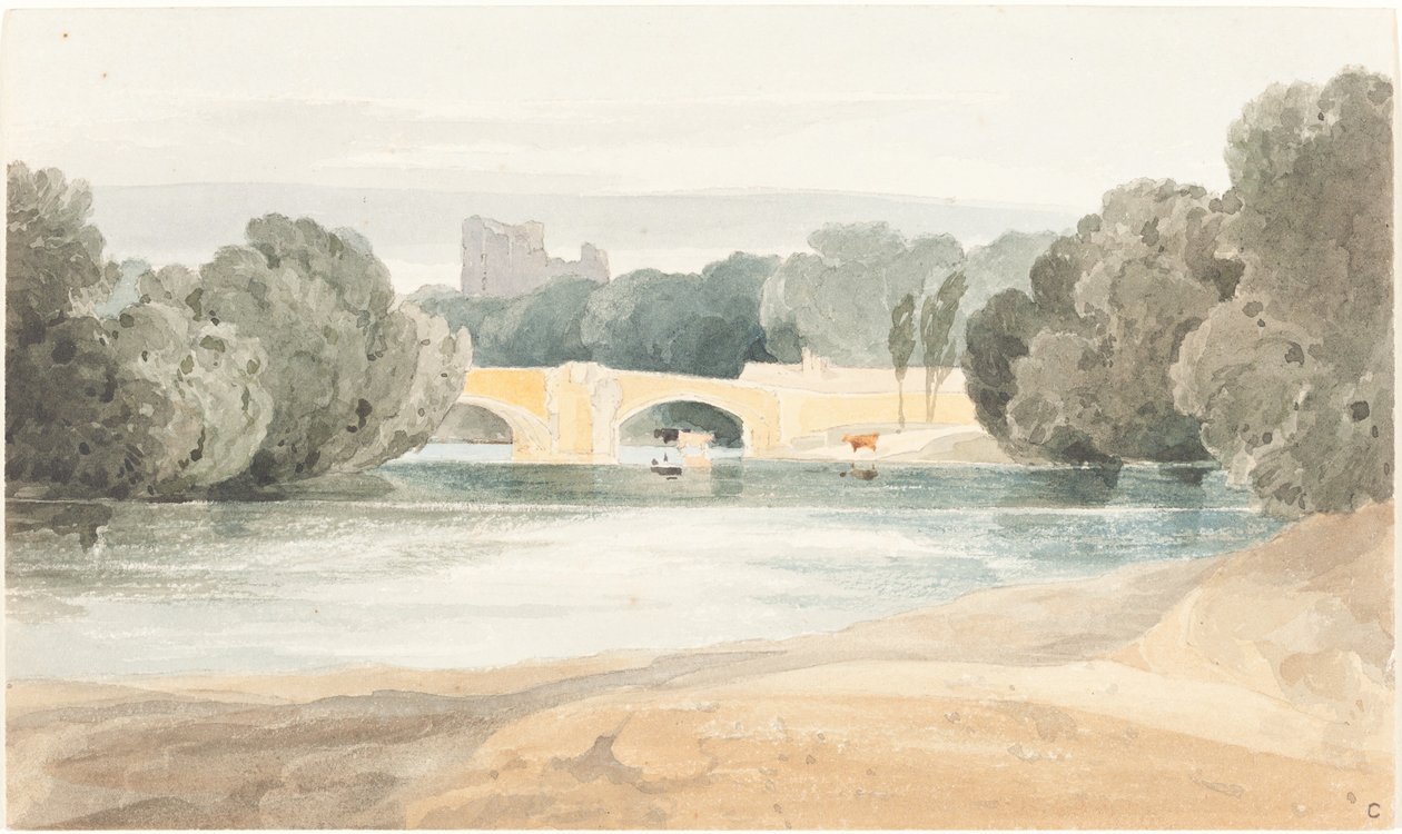Most v Knaresborough od after John Sell Cotman James Bulwer