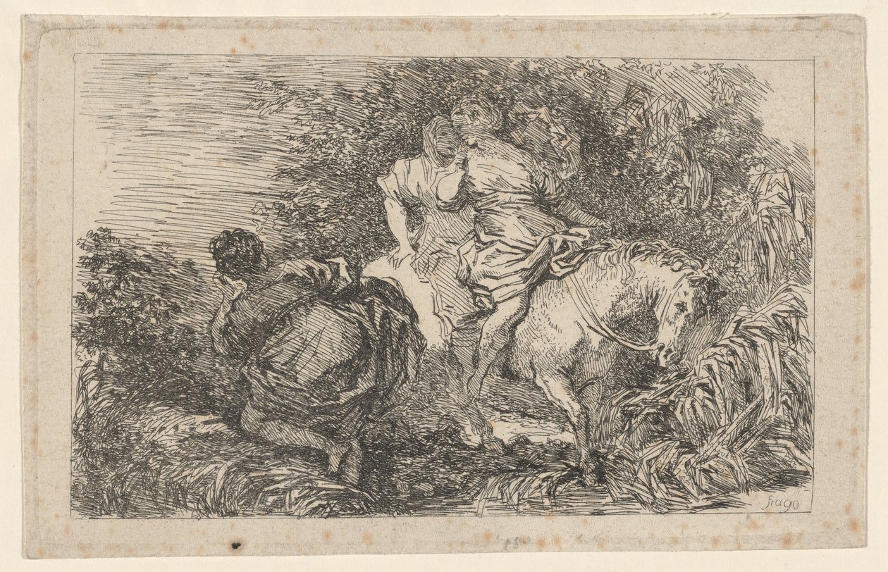 Let Cloelie od after Livio Mehus Jean Honoré Fragonard