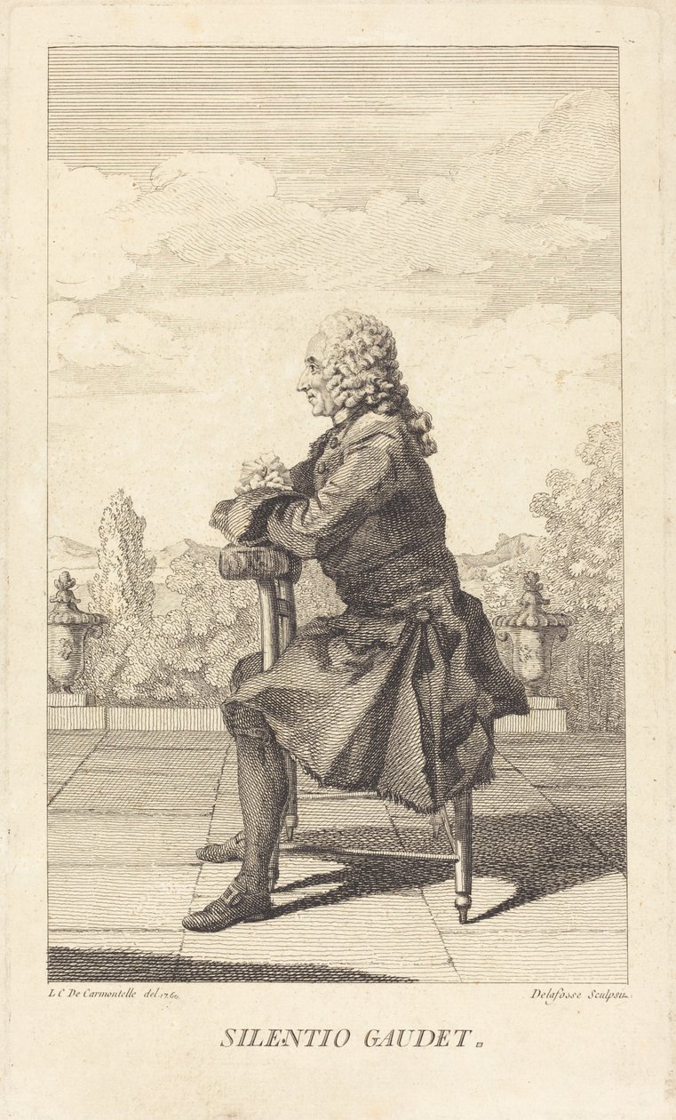Jean-Baptiste-Francois Durey de Meinières od after Louis de Carrogis Jean Baptiste Delafosse called Carmontelle