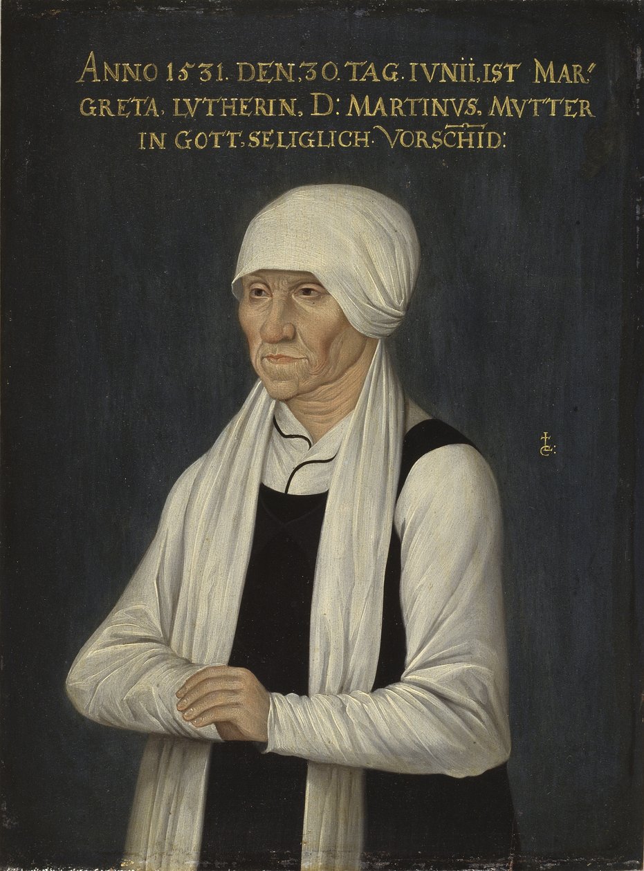 Margareta Lutherová, kolem roku 1700 od after Lucas Cranach the Elder