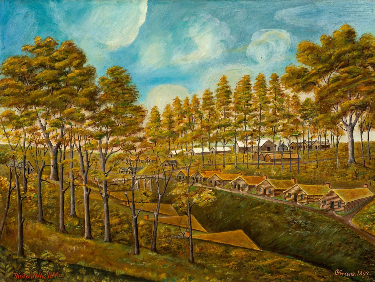 Rané Camp Dugouts od after Olof Krans Stanley Mazur