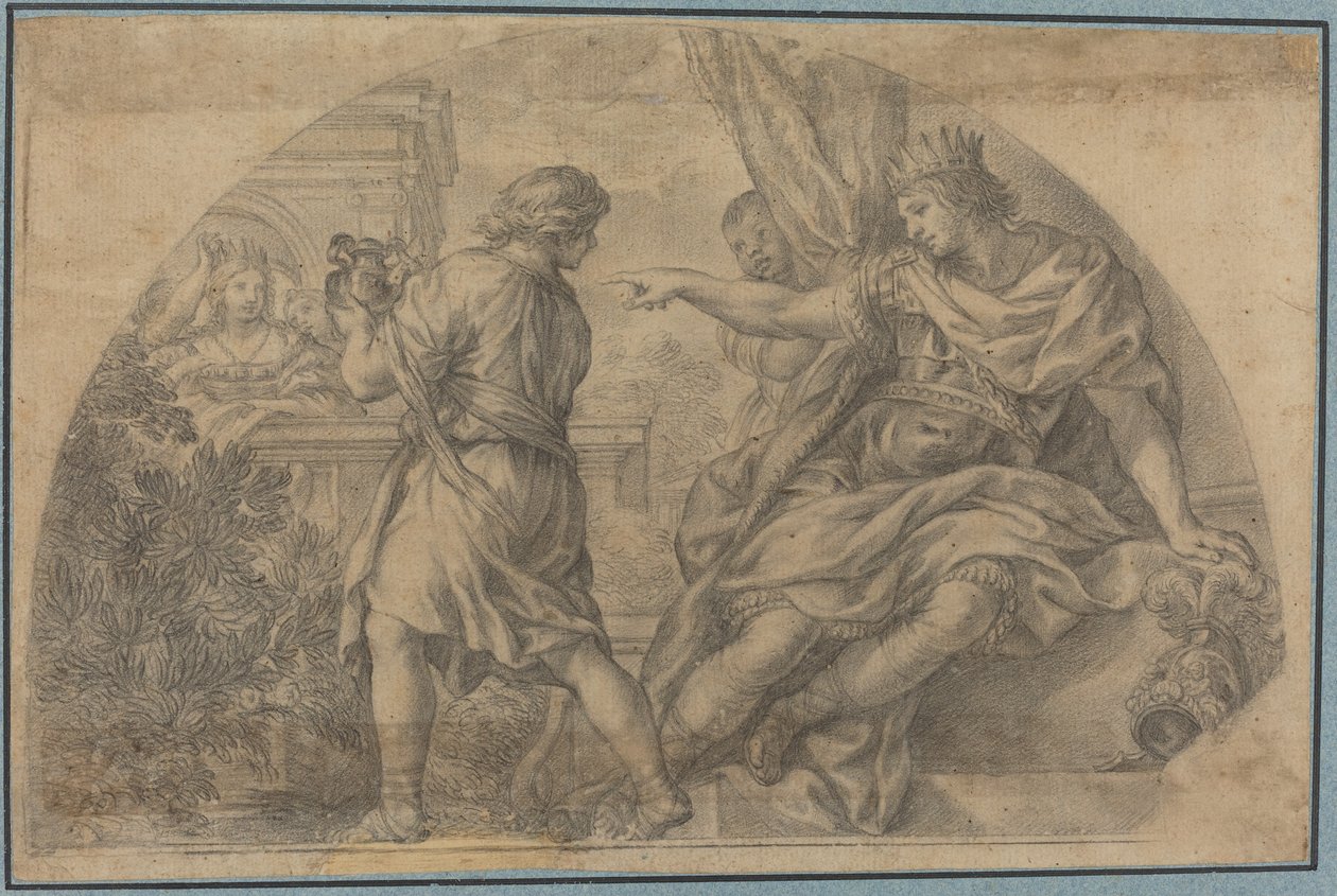 Masinissa a Sophonisba od after Pietro da Cortona