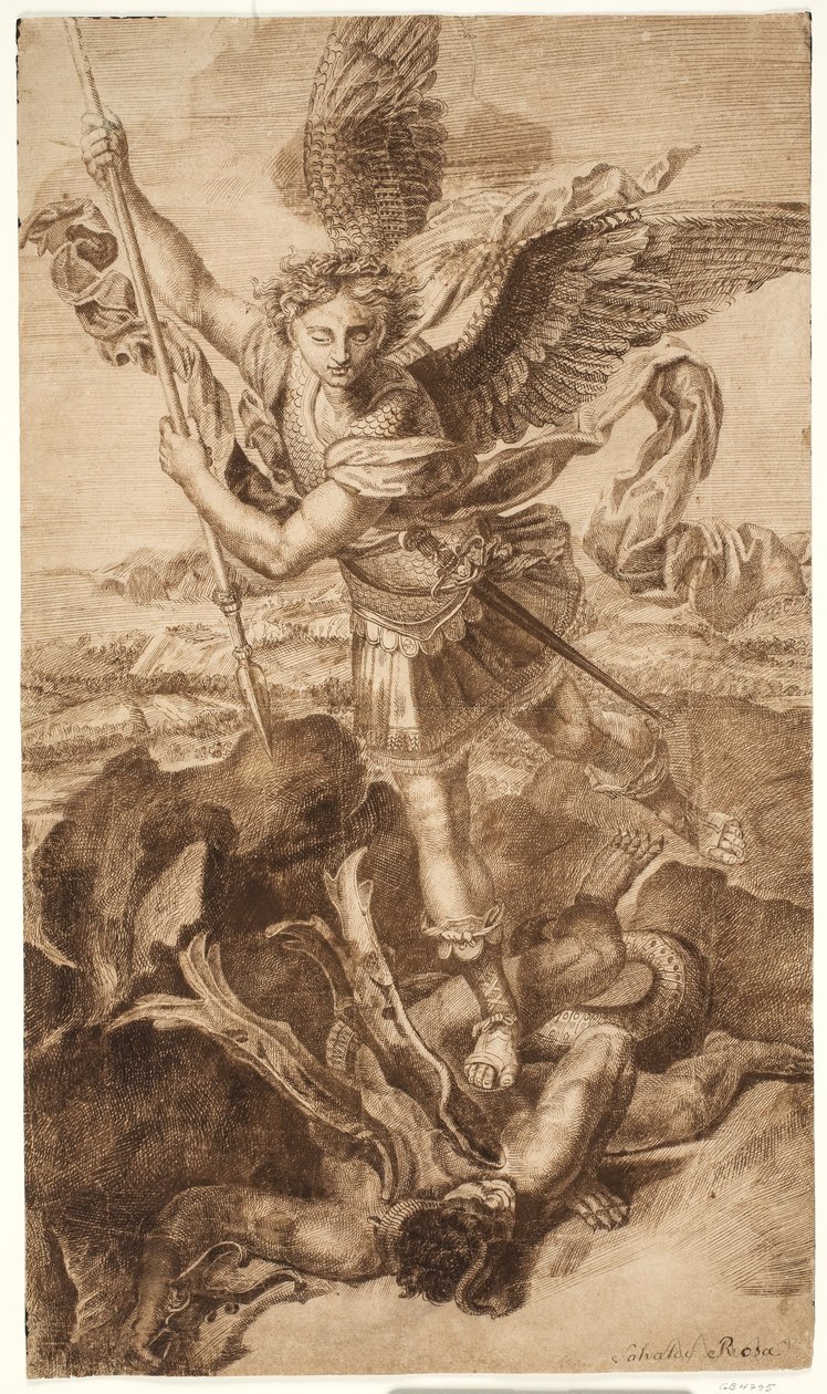 Svatý Michael od after Raphael