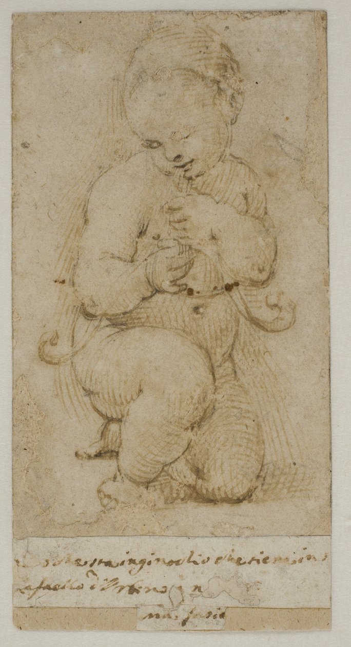 Nemluvně Jan Křtitel od after Raphael