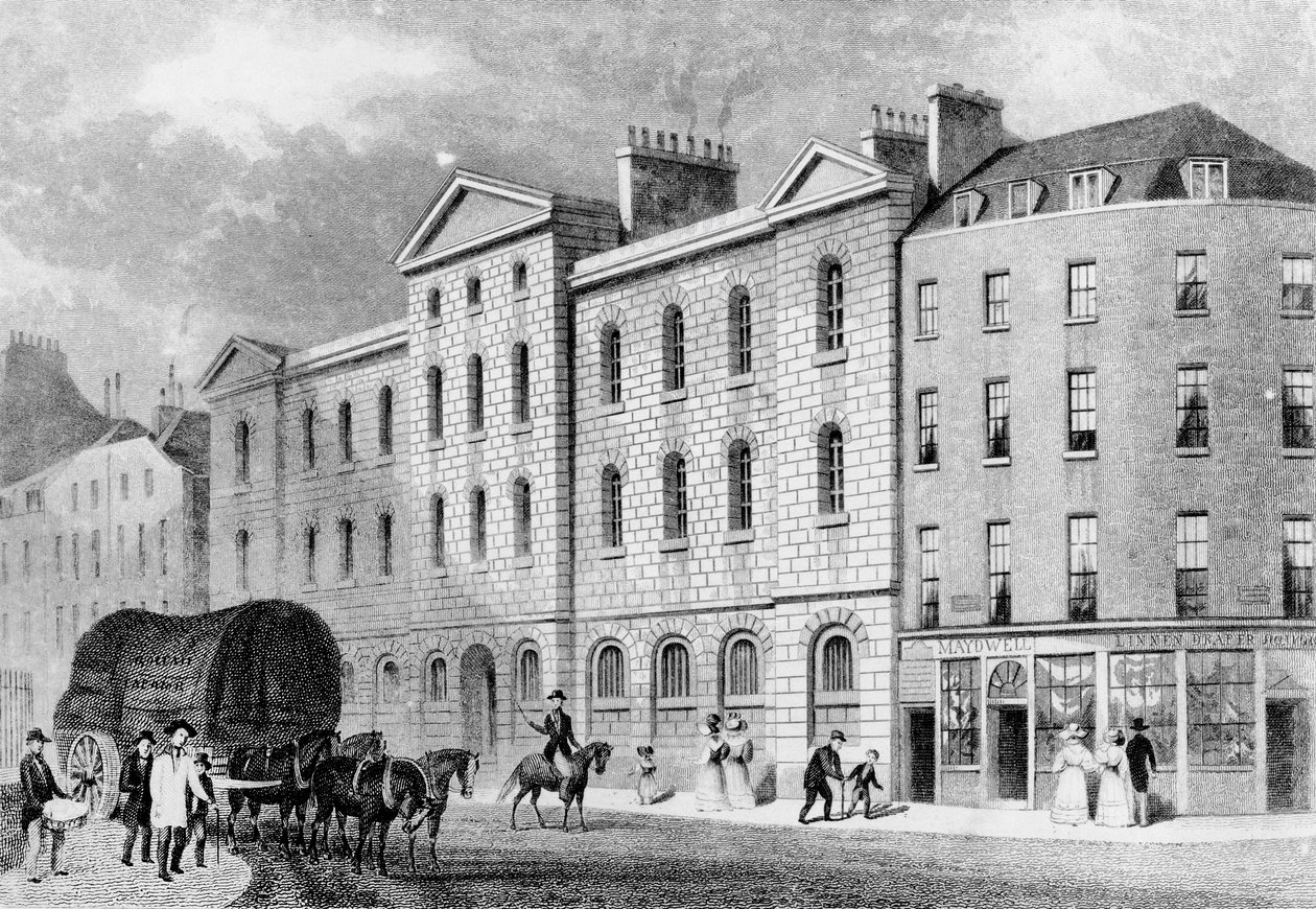 Giltspur Street Count, 1831 od Thomas Hosmer after Shepherd