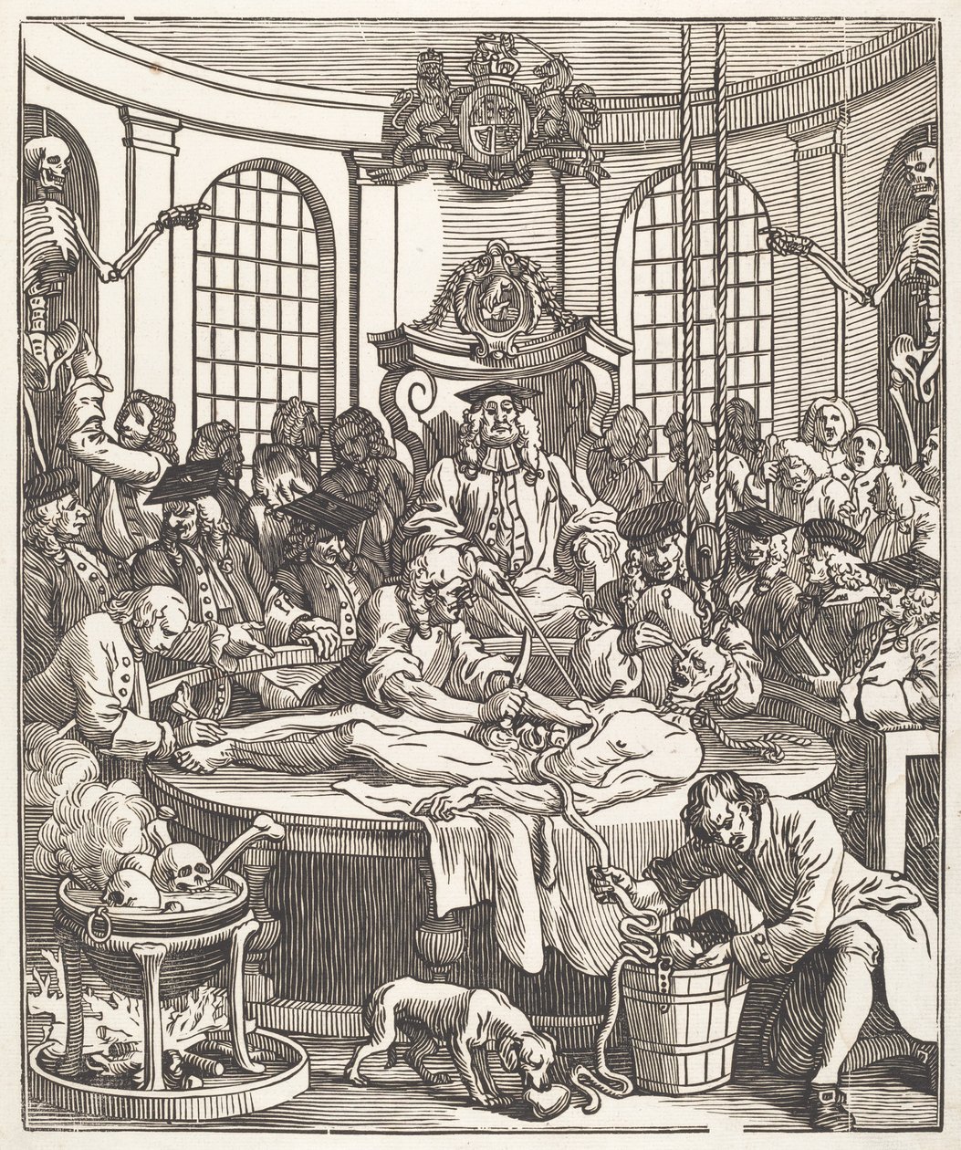 Odměna za krutost od after William Hogarth John Bell