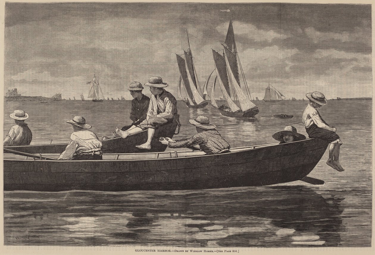 Gloucesterský přístav od Winslow Homer