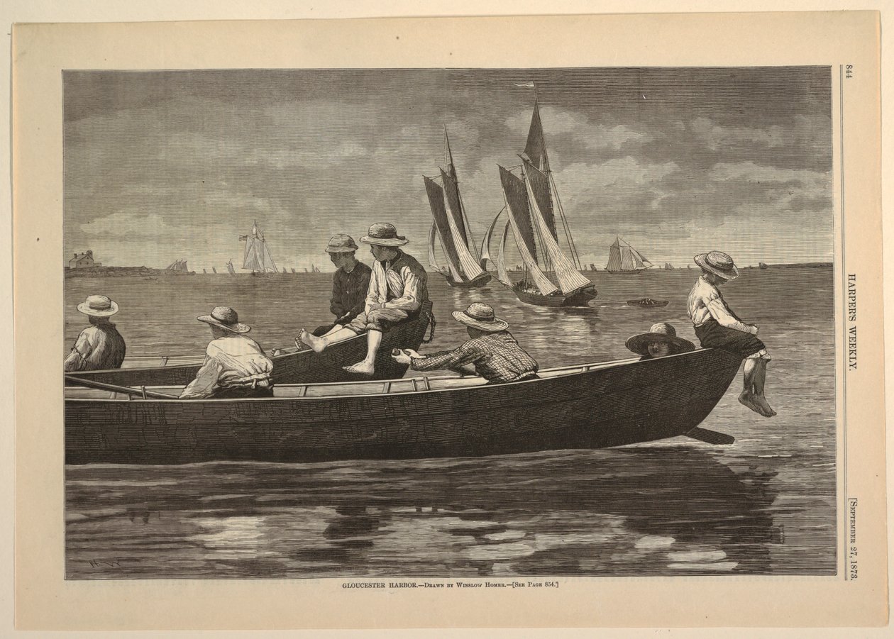 Gloucester Harbor, z Harper
