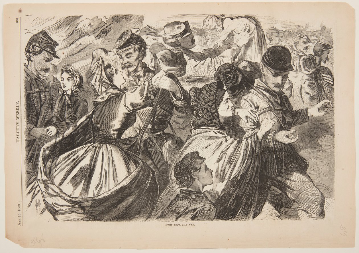Domov z války od after Winslow Homer