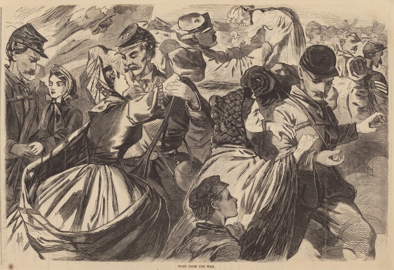 Domov z války od Winslow Homer