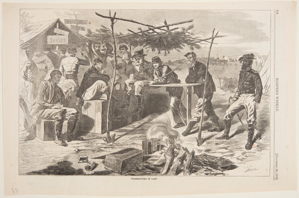 Díkůvzdání v Táboře od after Winslow Homer