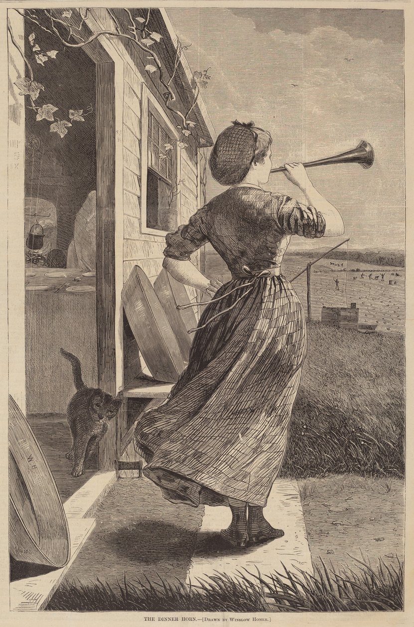 Večerní roh od Winslow Homer