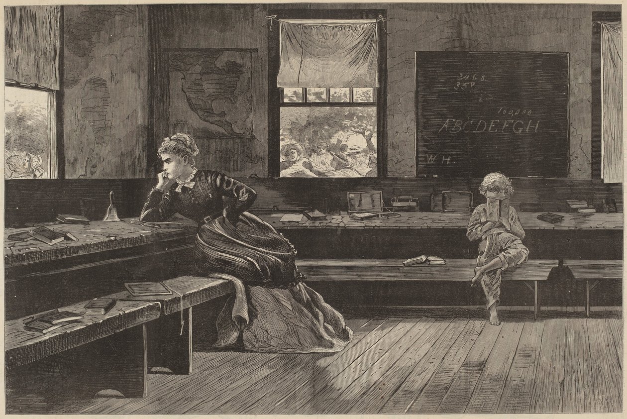 Polední přestávka od after Winslow Homer